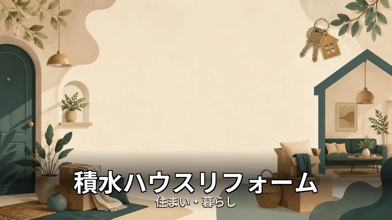 積水ハウスリフォーム 評判｜評判・解約・向かない人を本音で解説